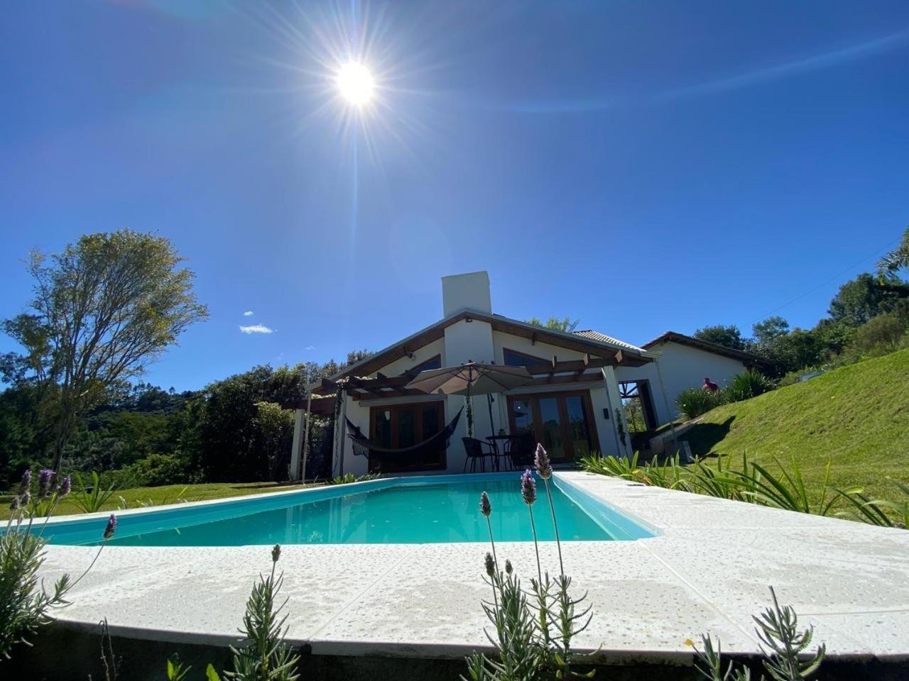 Casa De Campo Com Piscina Jaguariaiva Luaran gambar